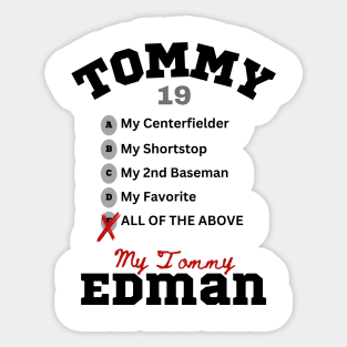 Tommy Edman Sticker